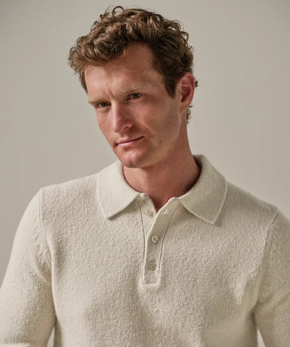 PROFUOMO BOILED WOOL POLO