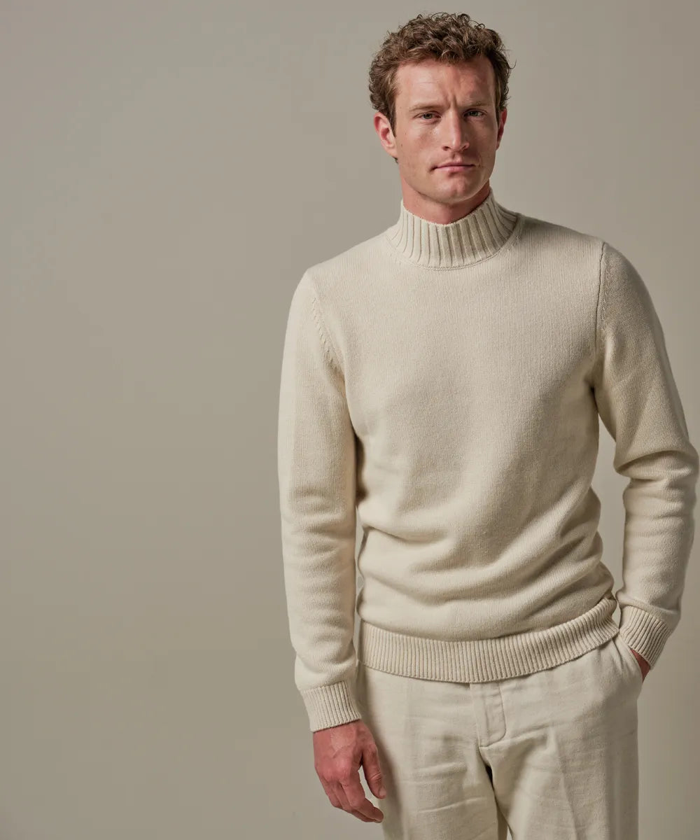 PROFUOMO MOCKNECK SWEATER