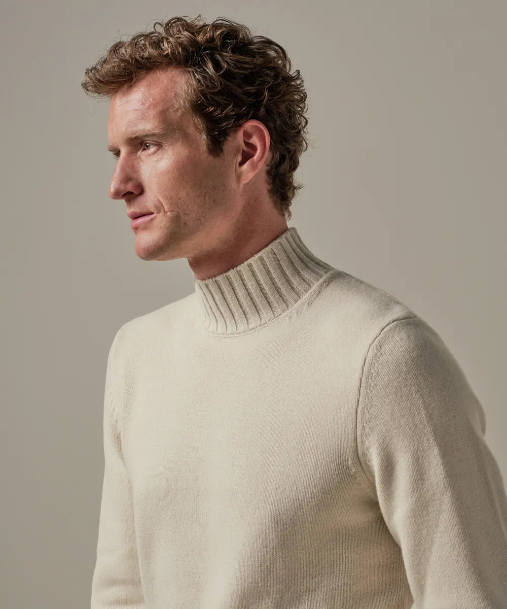 PROFUOMO MOCKNECK SWEATER