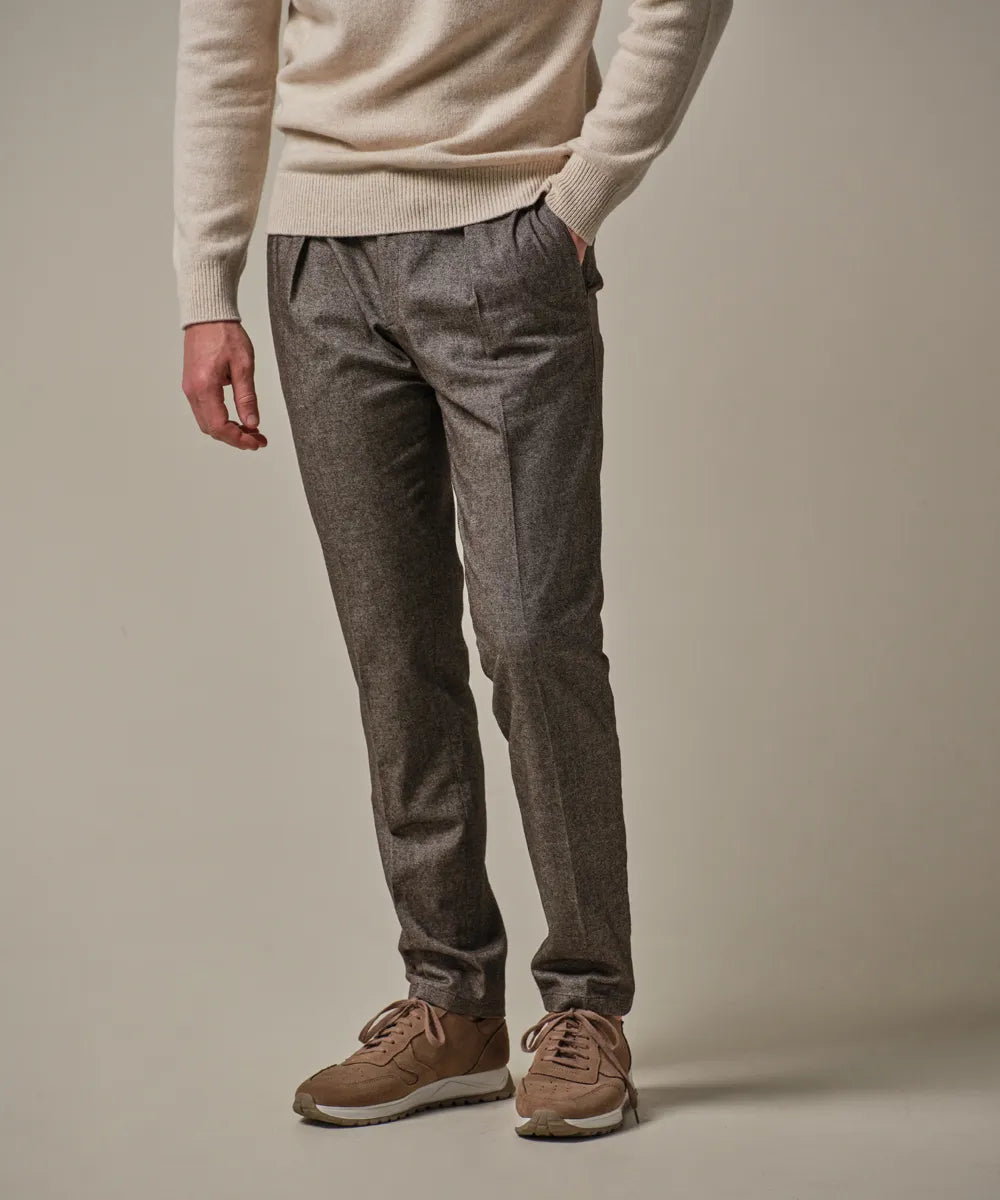 PROFUOMO COTTON FLANNEL PANTS