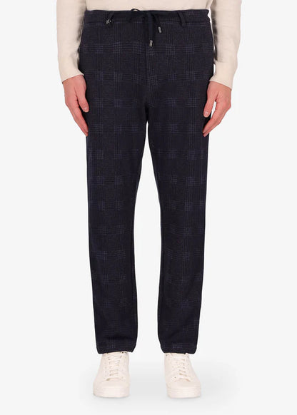 DISTRETTO PRINCE OF WALES TROUSERS