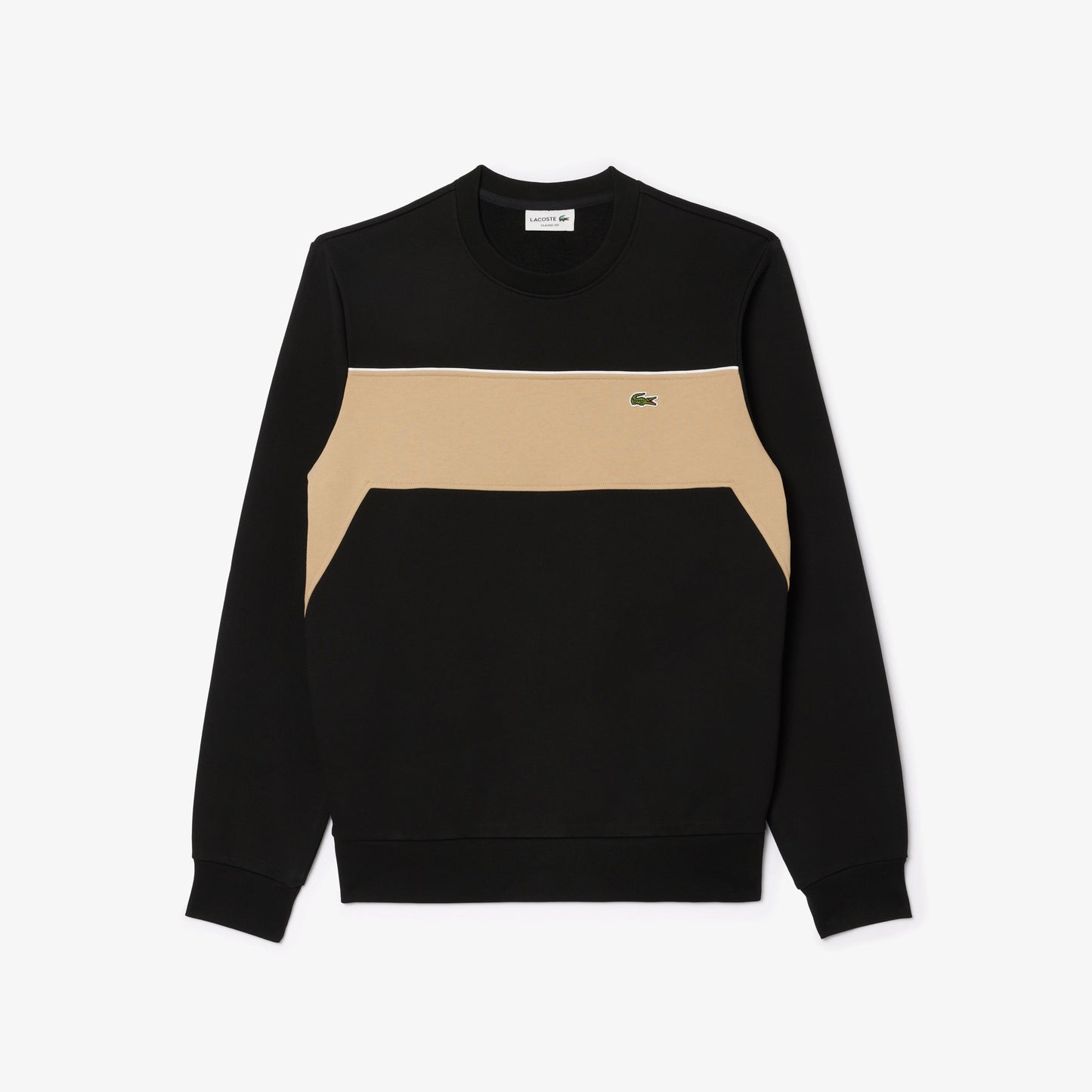 LACOSTE COLOUR BLOCK SWEATER