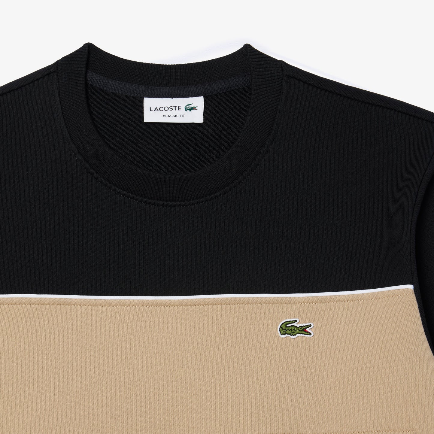 LACOSTE COLOUR BLOCK SWEATER