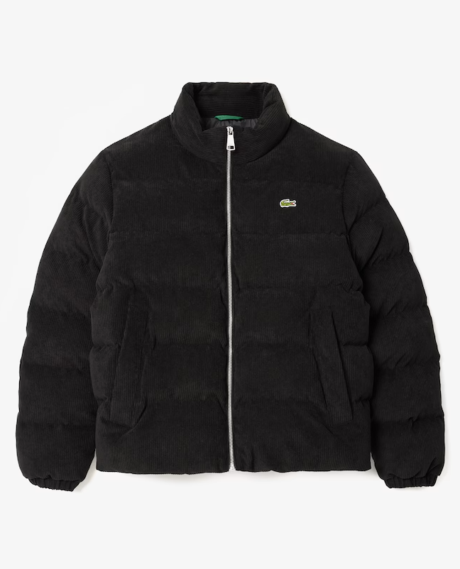 LACOSTE CORDUROY PUFFER