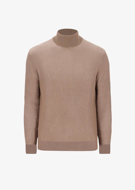 DISTRETTO MOCK NECK PULLOVER