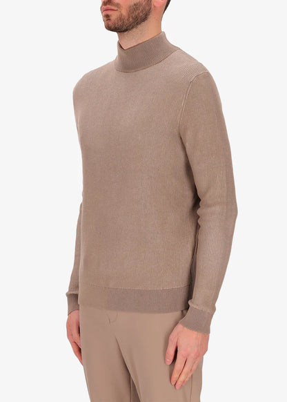 DISTRETTO MOCK NECK PULLOVER