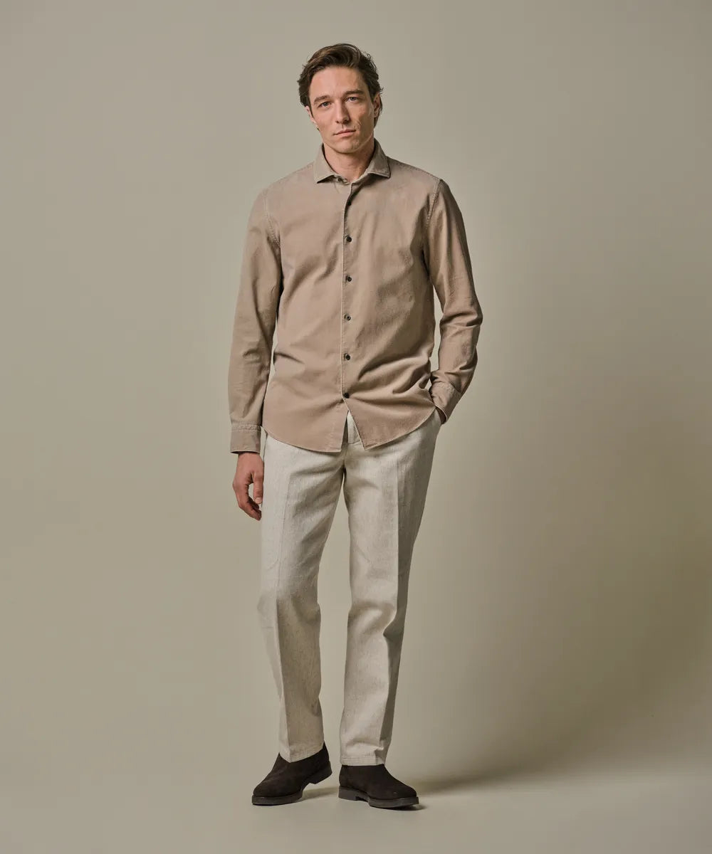 PROFUOMO CORDUROY OVERSHIRT