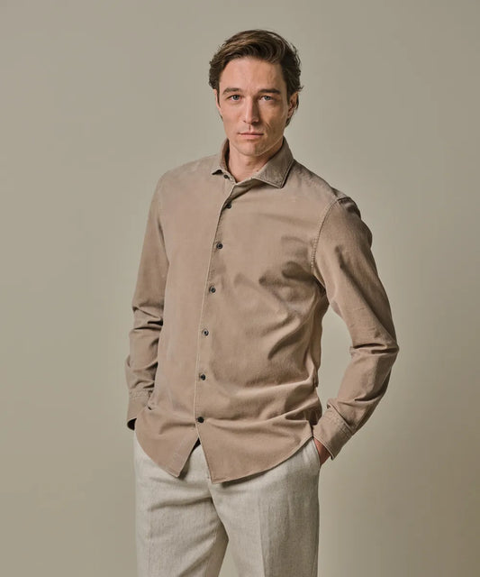 PROFUOMO CORDUROY OVERSHIRT