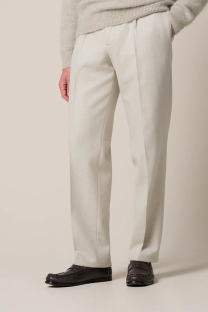 PROFUOMO WOOL TROUSERS