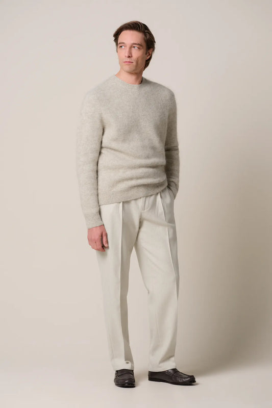 PROFUOMO WOOL TROUSERS
