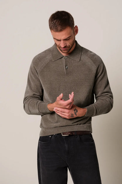 PROFUOMO CHENILLE POLO