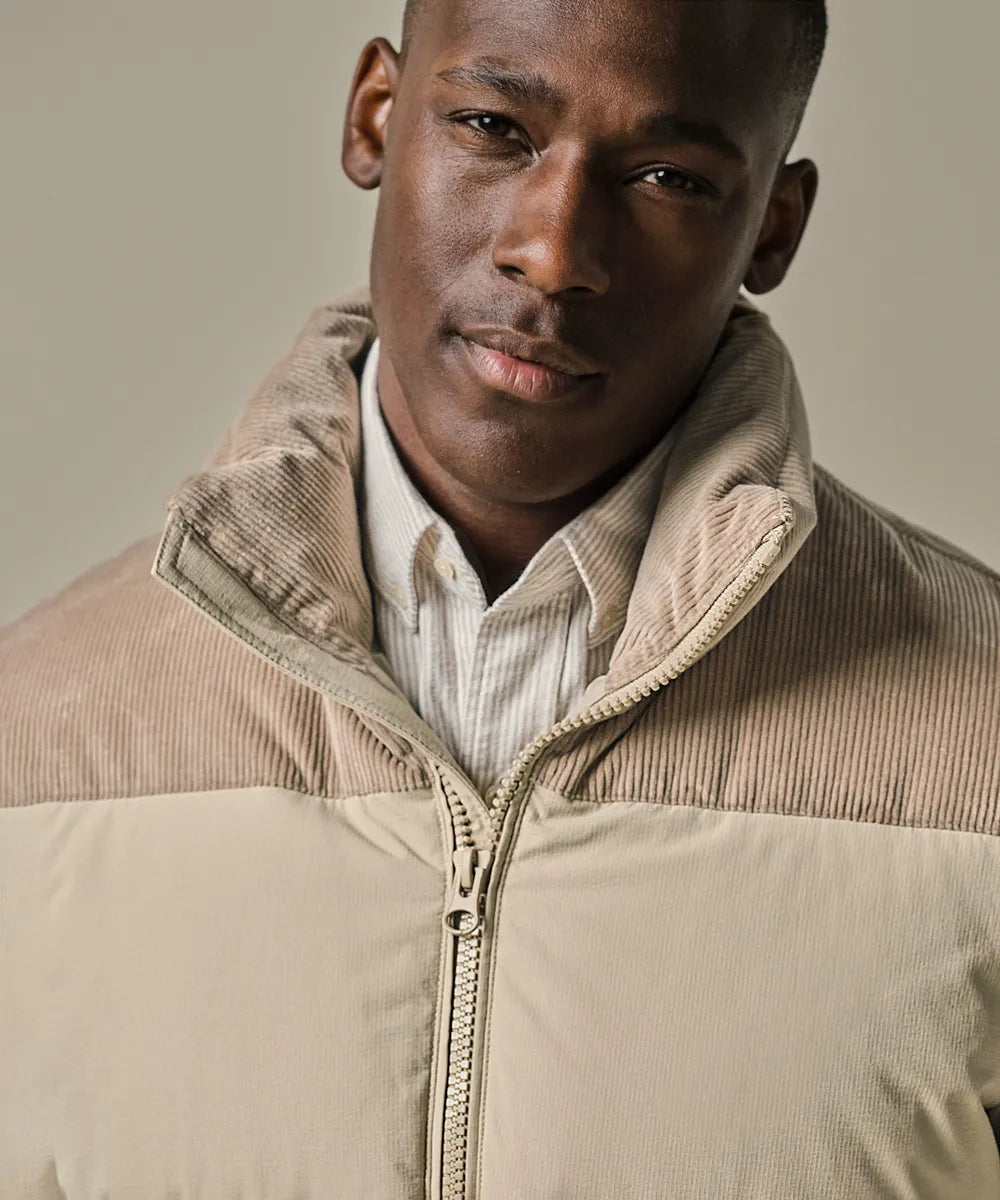PROFUOMO CORDUROY PUFFER