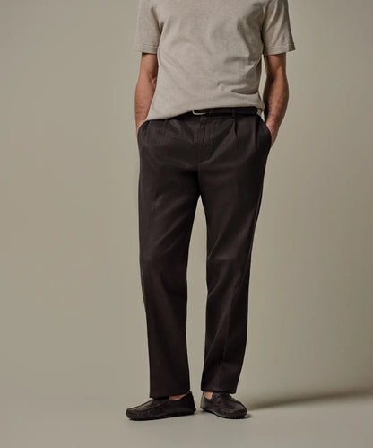 PROFUOMO LUXURY LINEN TROUSERS