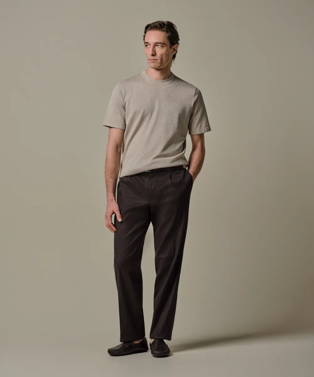 PROFUOMO LUXURY LINEN TROUSERS