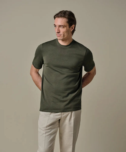 PROFUOMO LUXURY KNIT TEE