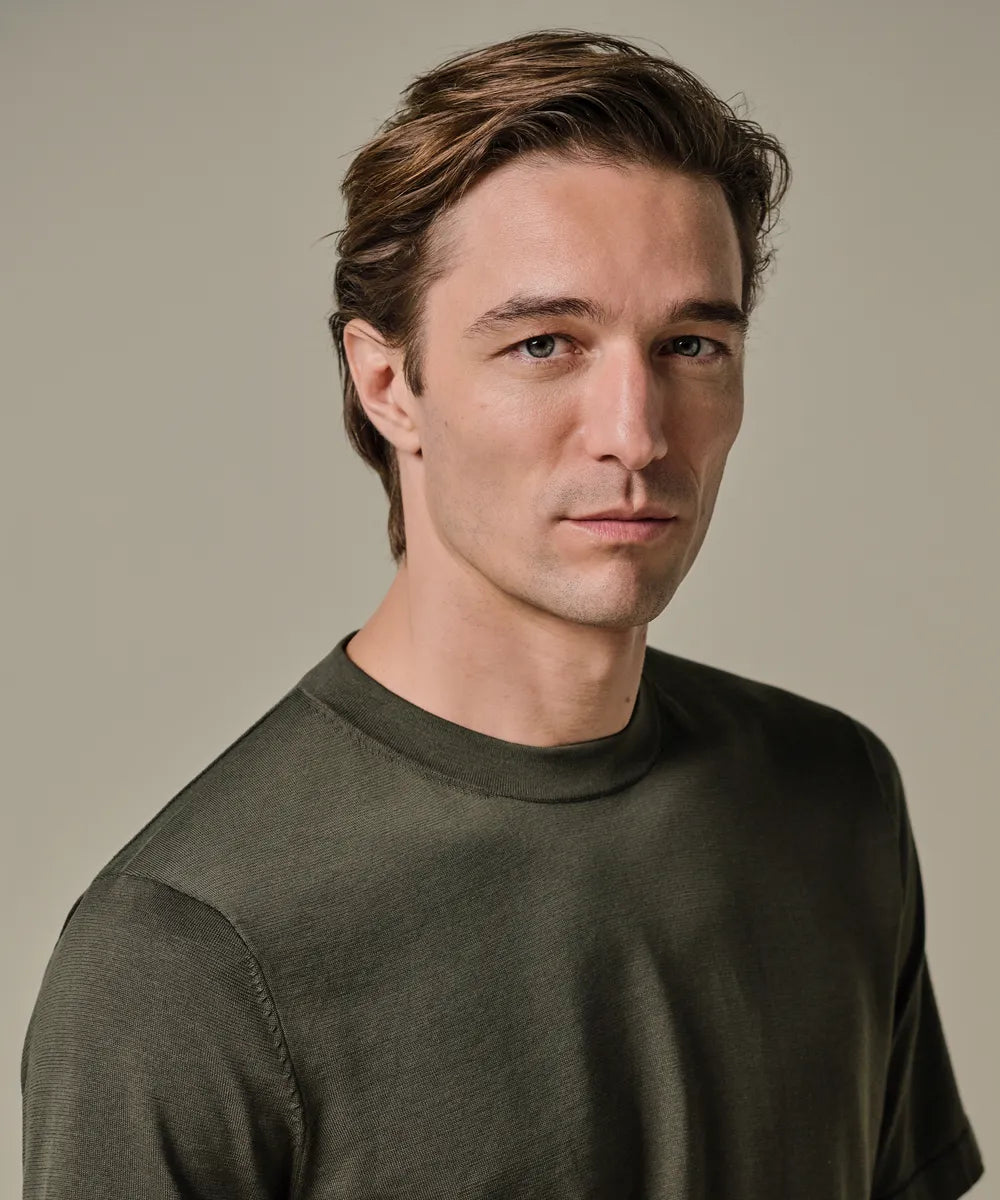 PROFUOMO LUXURY KNIT TEE