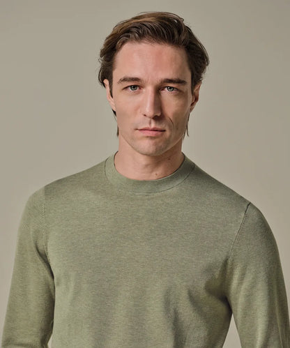 PROFUOMO COTTON SILK PULLOVER