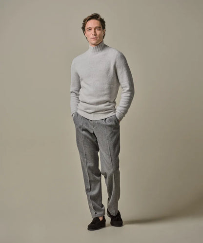 PROFUOMO MOCK NECK PULLOVER