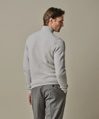 PROFUOMO MOCK NECK PULLOVER