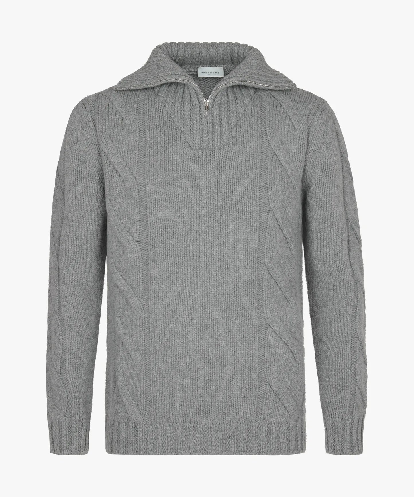 PROFUOMO CABLE HALF ZIP