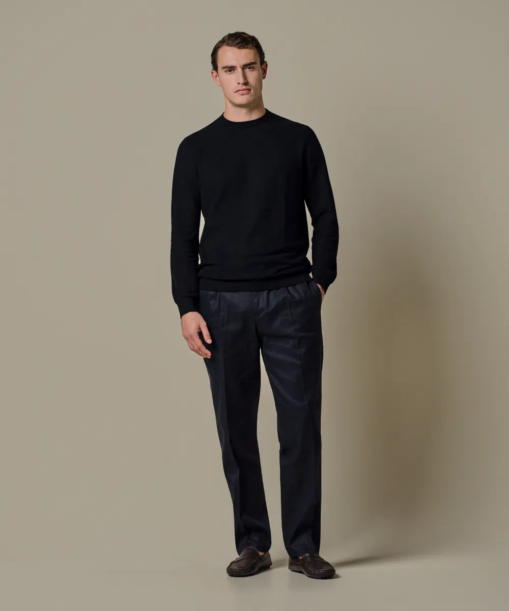 PROFUOMO LUXURY LINEN TROUSERS