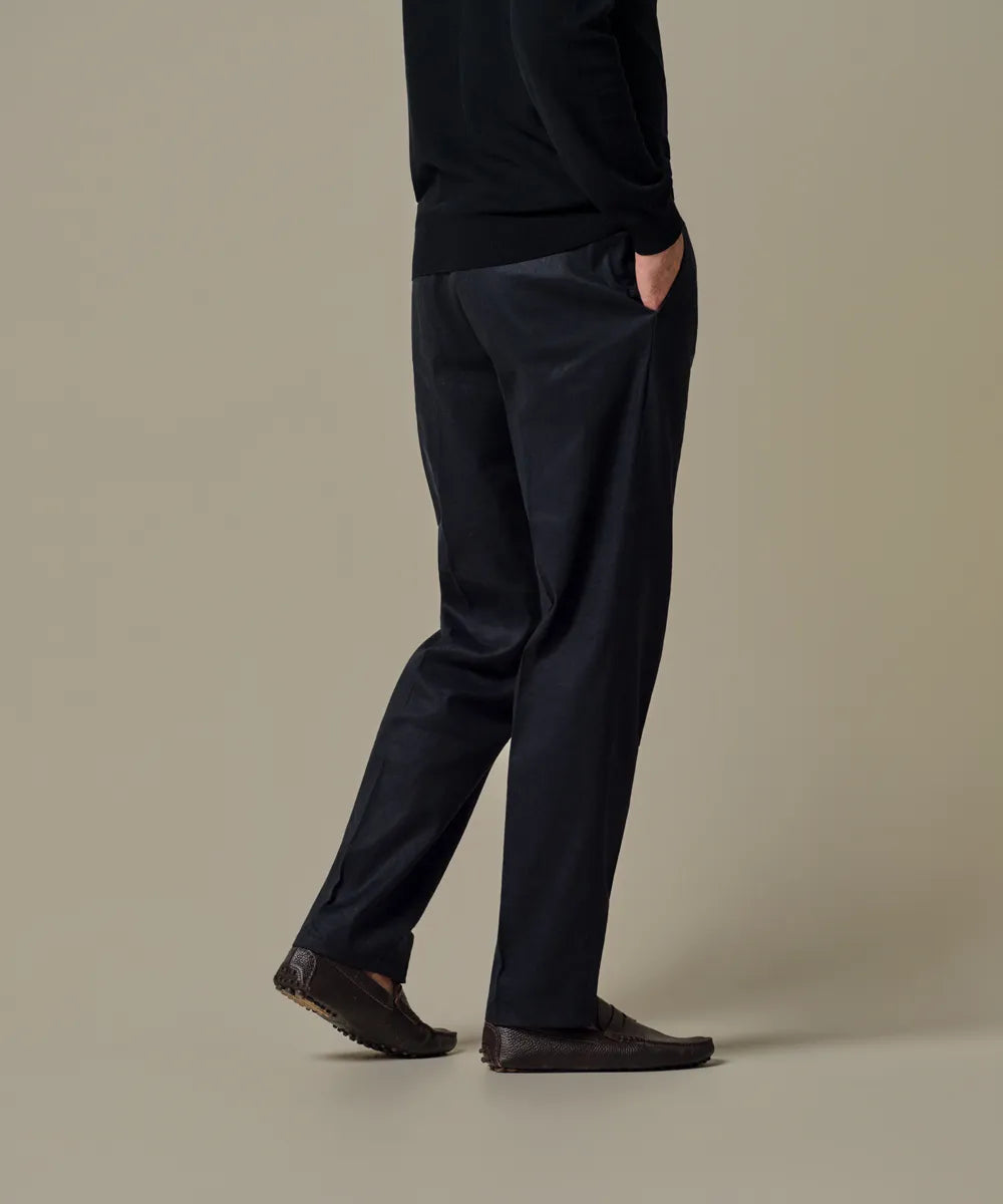 PROFUOMO LUXURY LINEN TROUSERS