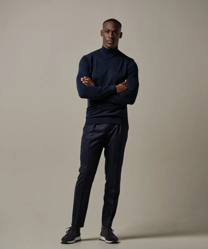 PROFUOMO MERINO MOCK NECK