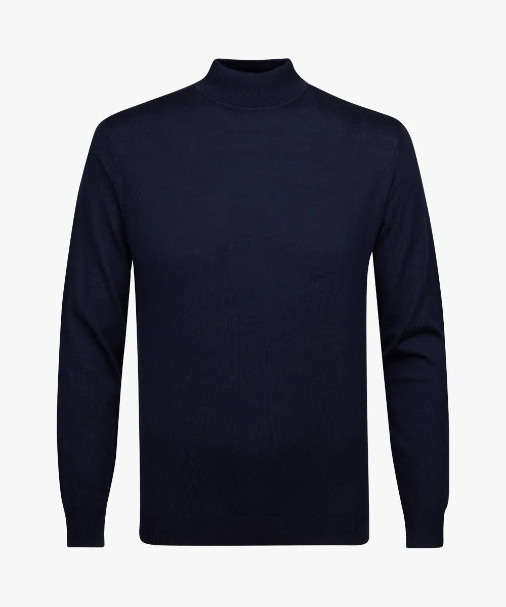PROFUOMO MERINO MOCK NECK