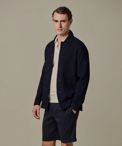 PROFUOMO SEERSUCKER OVERSHIRT
