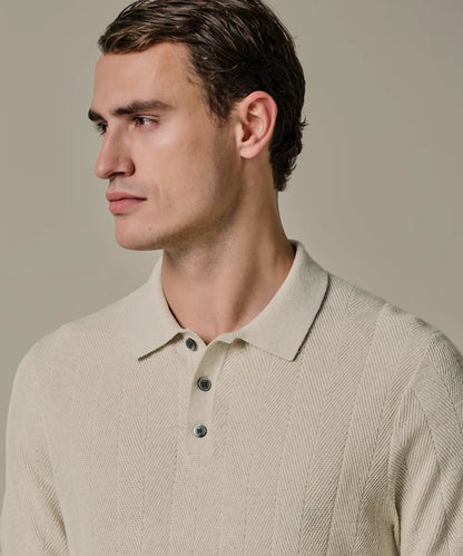 PROFUOMO LUXURY COTTON LINEN POLO