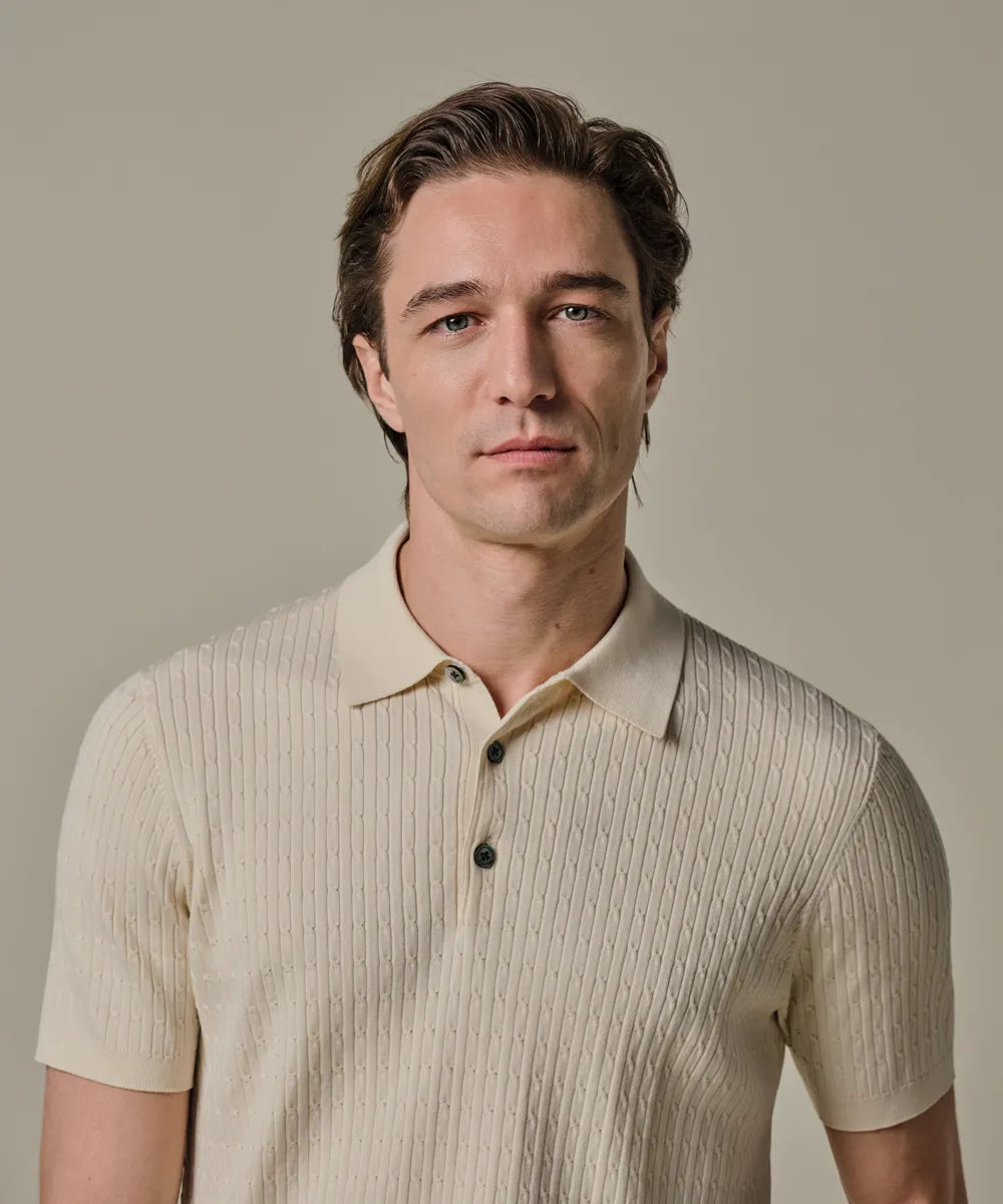 PROFUOMO LUXURY COTTON SILK POLO