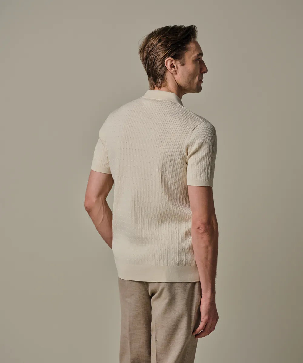 PROFUOMO LUXURY COTTON SILK POLO