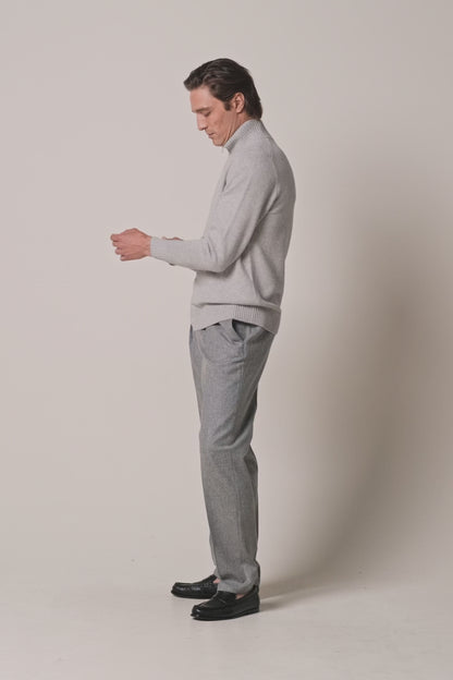 PROFUOMO WOOL HALF ZIP