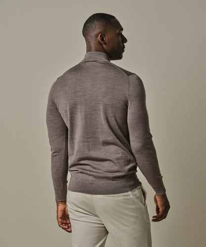 PROFUOMO MERINO MOCK NECK