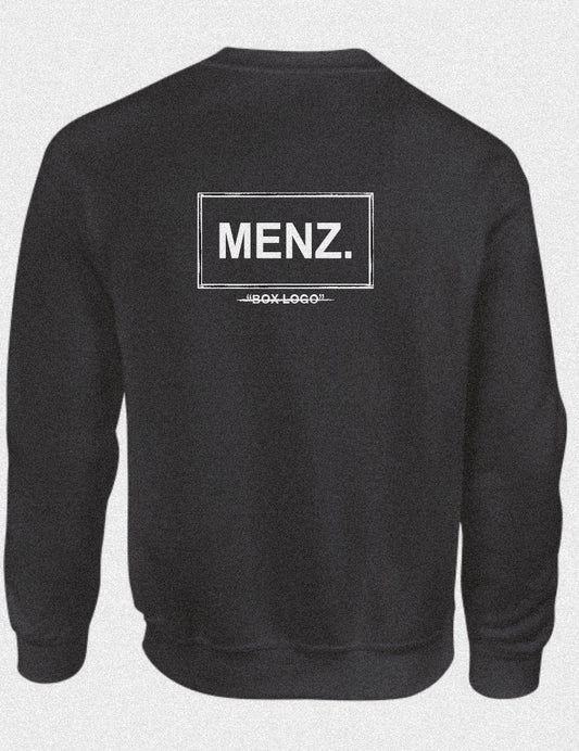 MENZ. "BOX LOGO" SWEATER