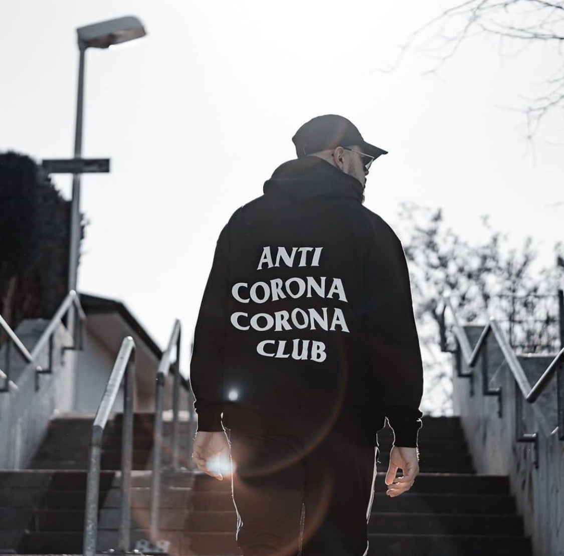 MENZ. ANTI CORONA HOODY