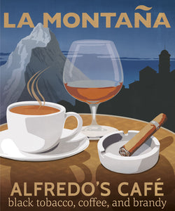 LA MONTANA "ALFREDO'S CAFE" (3 WICK)