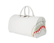 Load image into Gallery viewer, SPRAYGROUND MEAN SHARKS DUFFLE BAG
