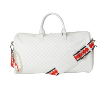 Load image into Gallery viewer, SPRAYGROUND MEAN SHARKS DUFFLE BAG
