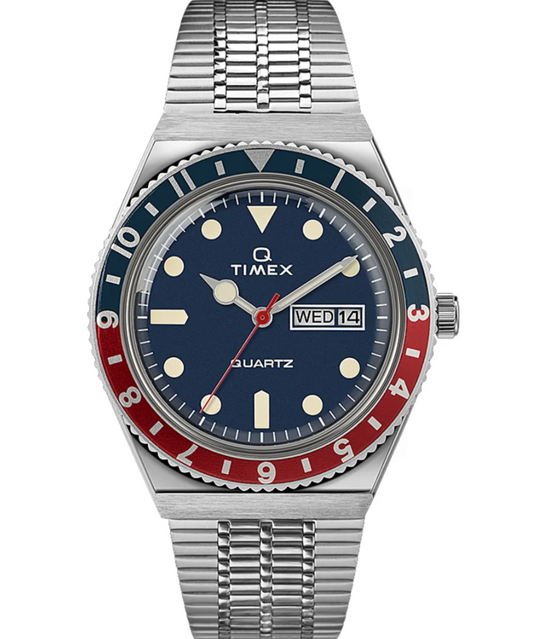 TIMEX Q STEEL BLUE